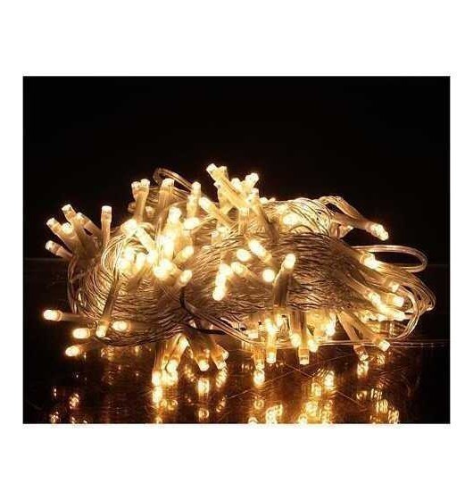 Świąteczny łańcuch świetlny 200 LED ciepła biała dekoracja choinkowa