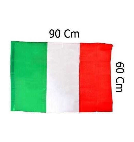 Włoska trójkolorowa flaga Włochy narodowy zielony, biały, czerwony, zapętlony...